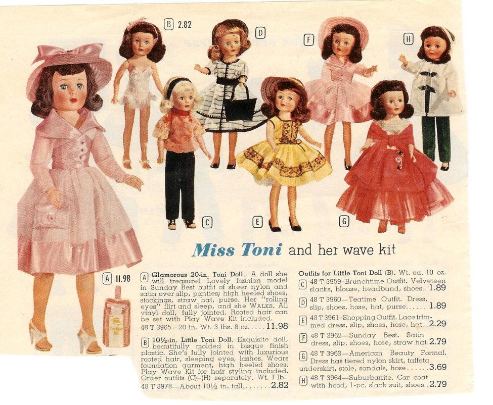American Character Toni Doll Ad